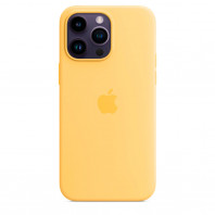 Чехол LUX Silicone Case на iPhone 14 Pro Sunglow with MagSafe